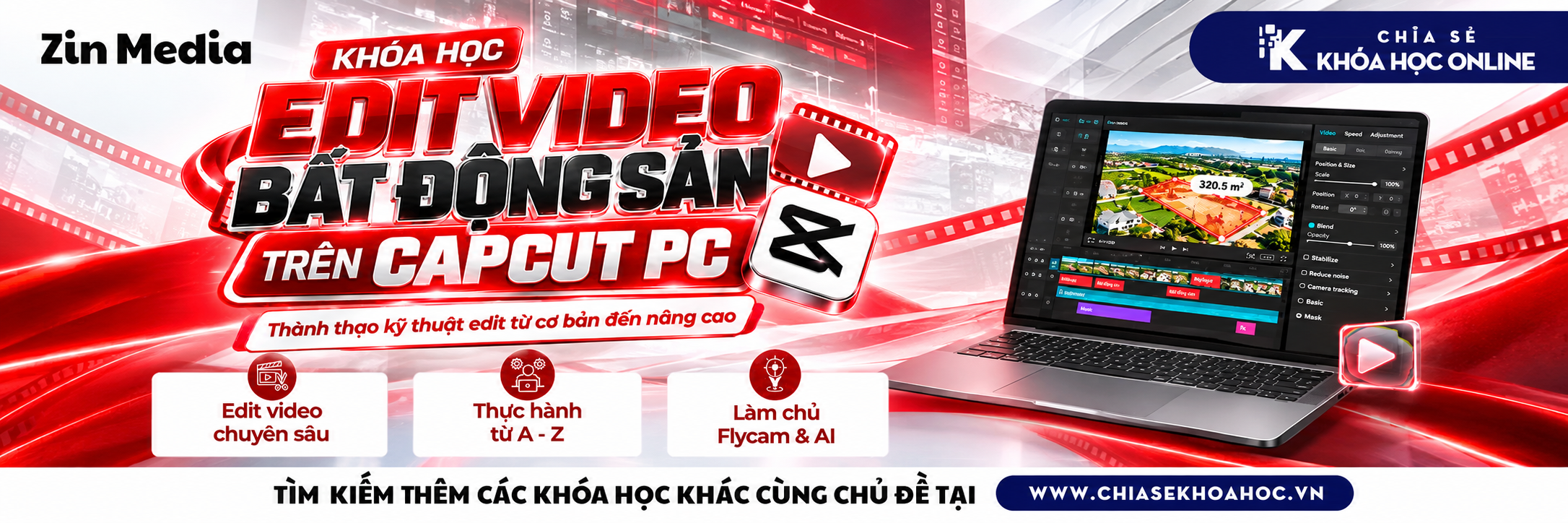 Banner khóa học nổi bật 3
